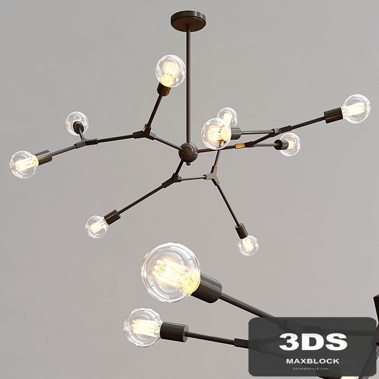Trazos chandelier