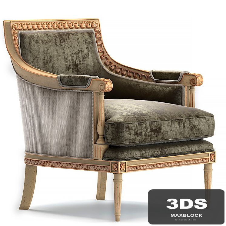 Baker Chair classic upholstery