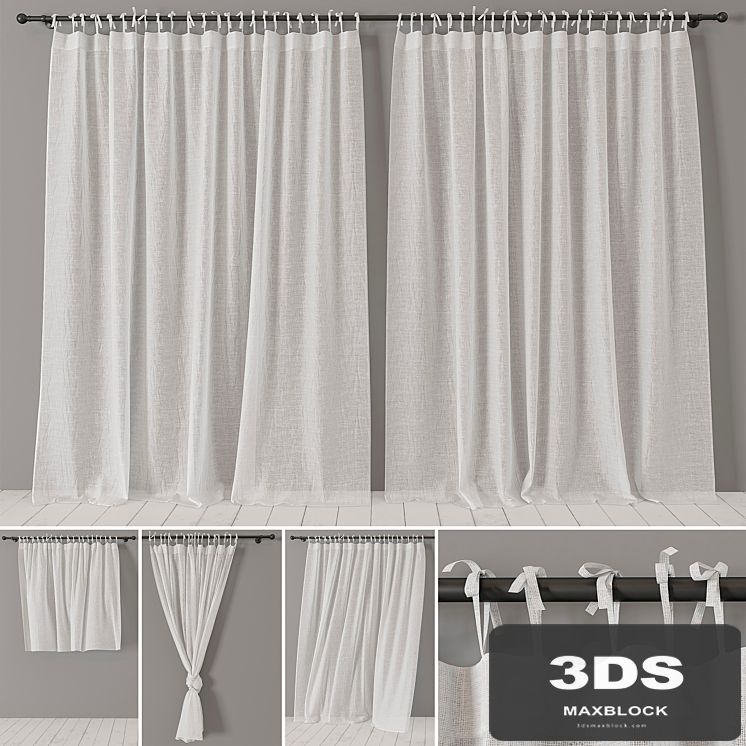 Curtains magic linen