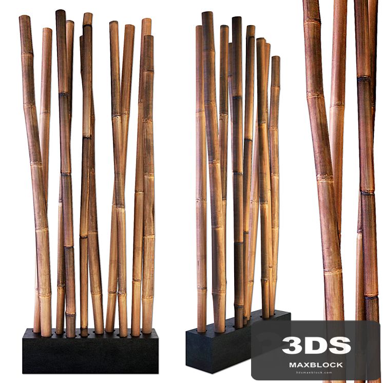 Bamboo stick decor