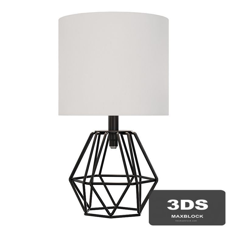 Table lump eglo carlton black
