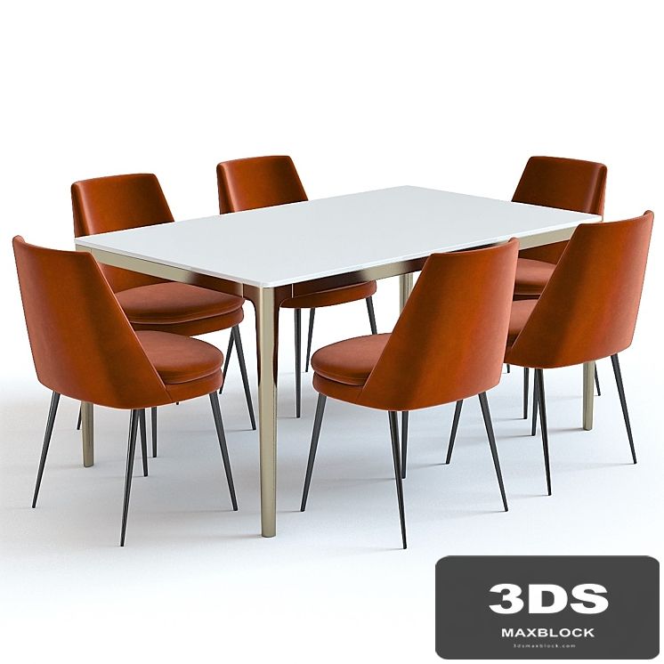 West Elm Canto Table and Chairs