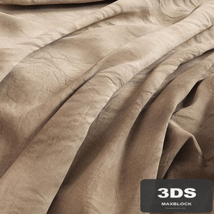 Crumpled fabric