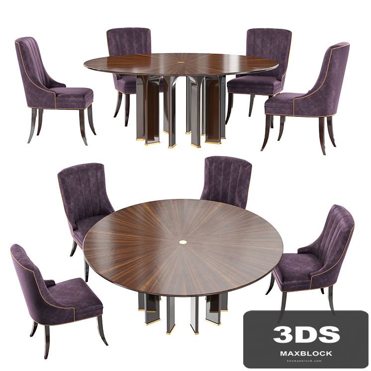 Baker Dining Table & Chair