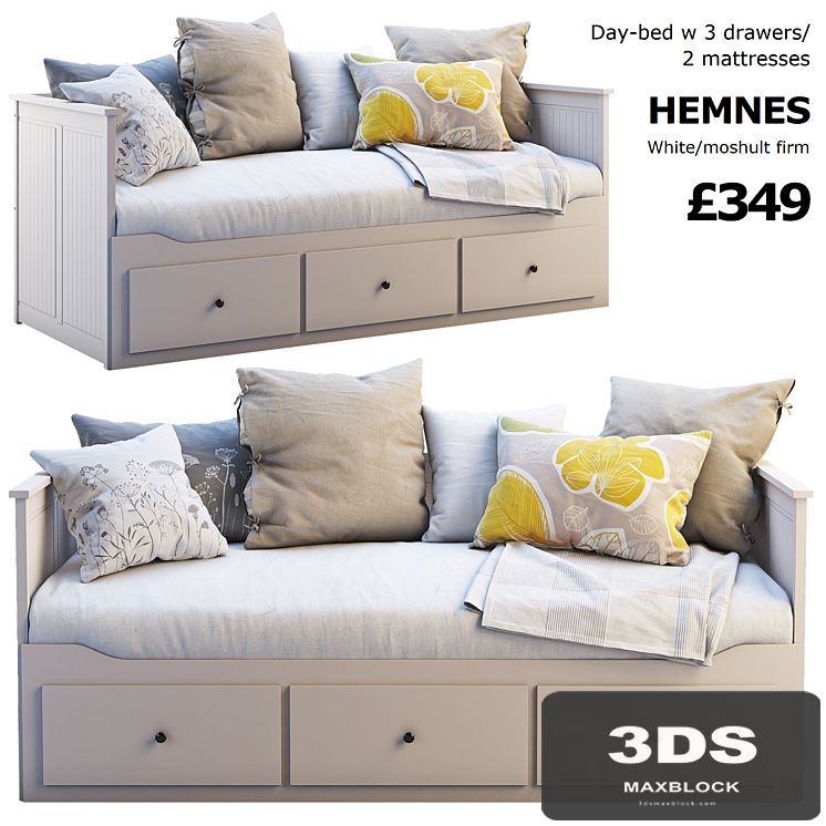 Ikea Hemnes bed 2