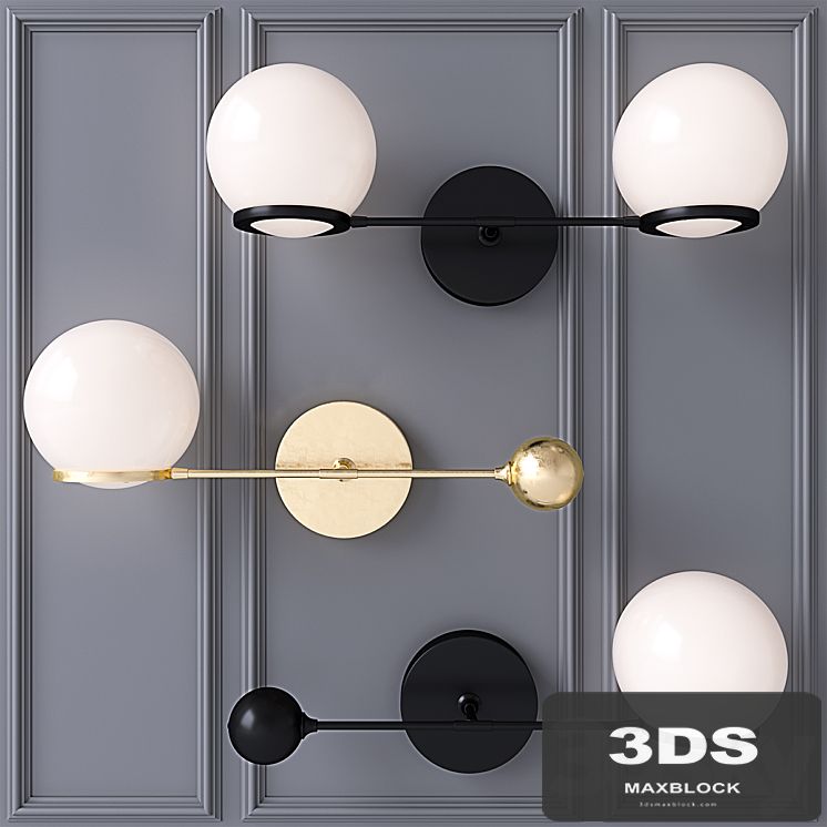 O & G CONTRAPESSO LED SINGLE SCONCE