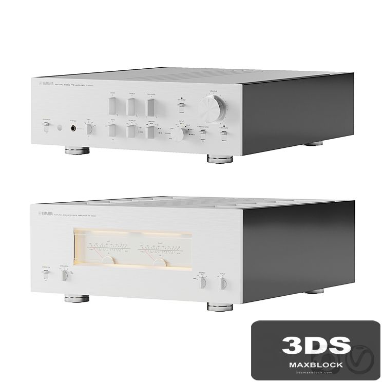 C-5000 and M-5000 by Yamaha