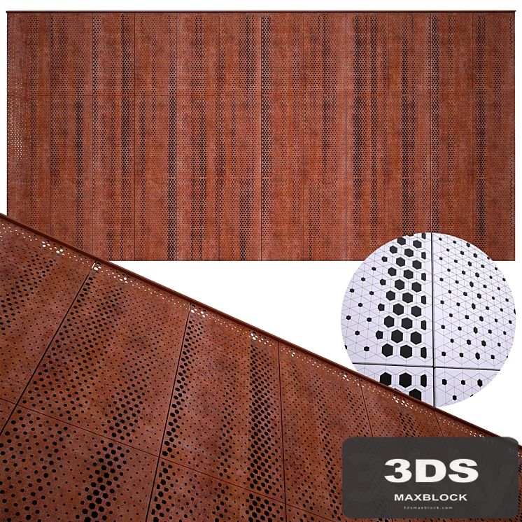 perforated metal panel N20