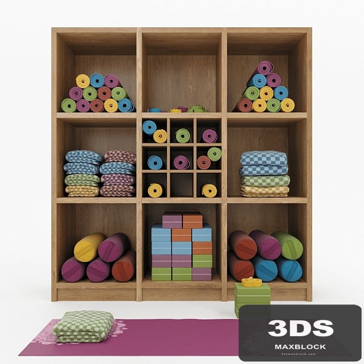 Inventory for the yoga room