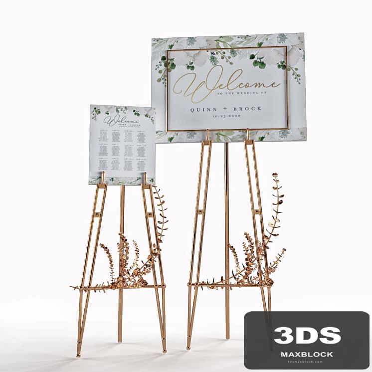 welcom board wedding
