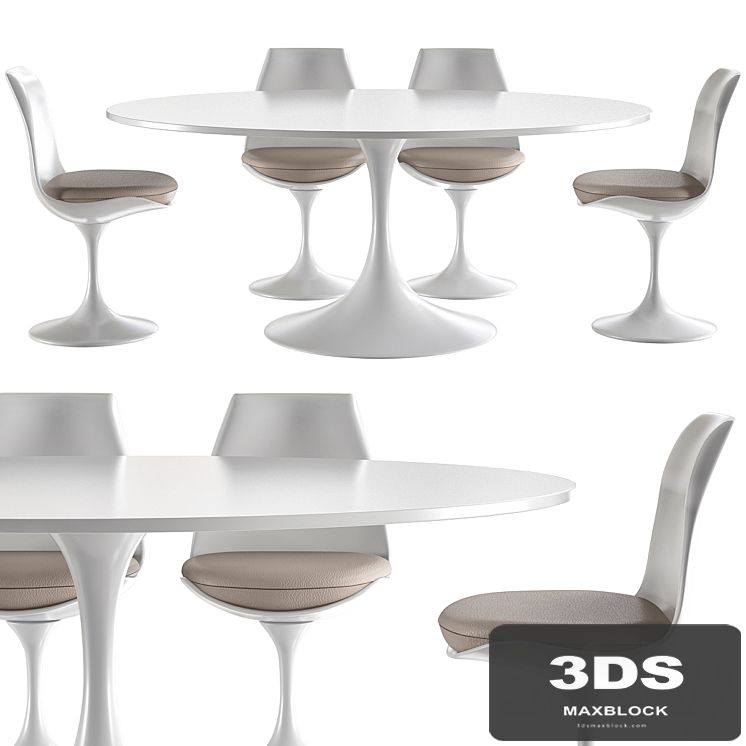 Saarinen Tulip High Tables Knoll