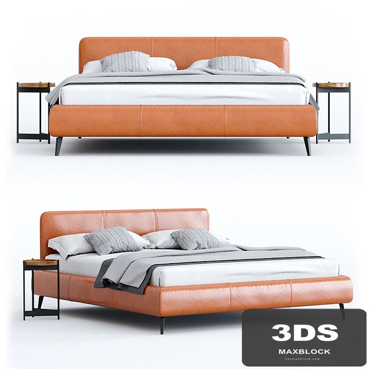 Bed with Aris grille, DITRE ITALIA factory, RELAX COLLECTION collection
