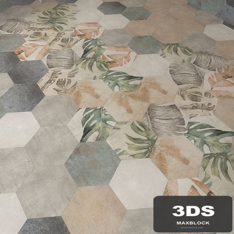 ZYX Tropic & Amazonia Multitexture Tiles