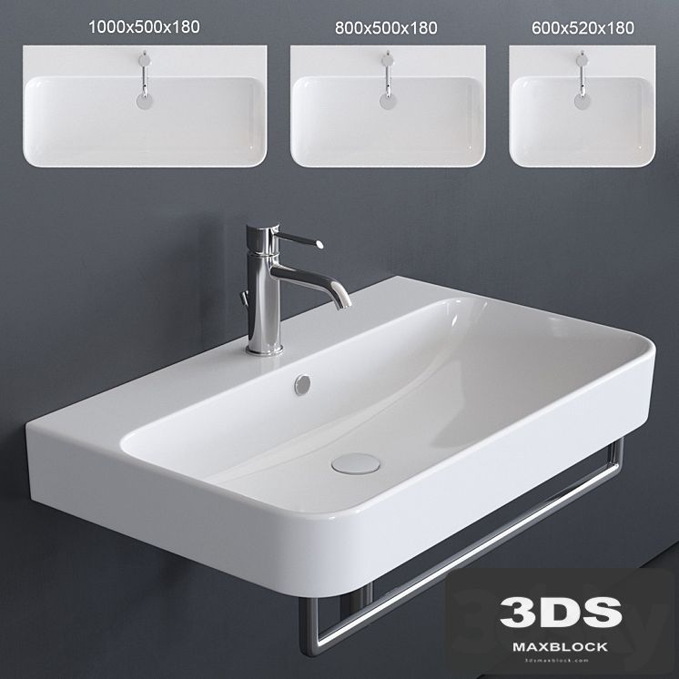 Ceramica Catalano Green Wall-mounted Washbasin