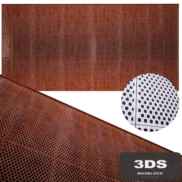perforated metal panel N21