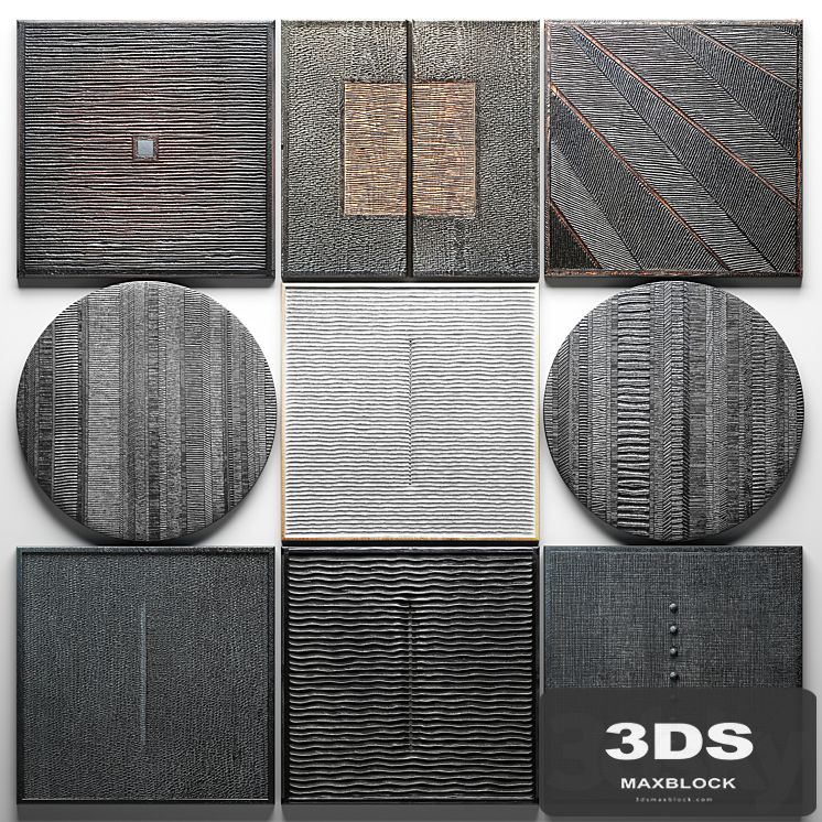 Wood Wall Sculpture, wall decor, a set of paintings, luxury, panels, loft, black painting, eco design, natural decor, wooden, interior, stylish, carving