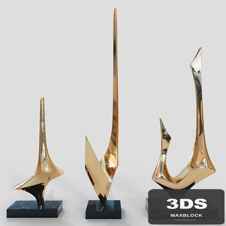 DENIS MITCHELL SCULPTURE SET 3