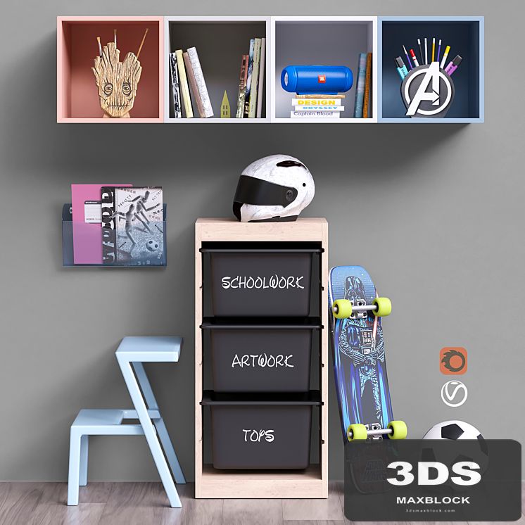 Toys and furniture set 49