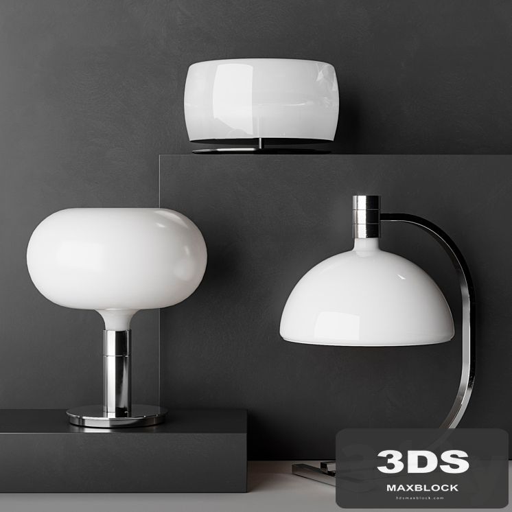 Three table lamps Nemo