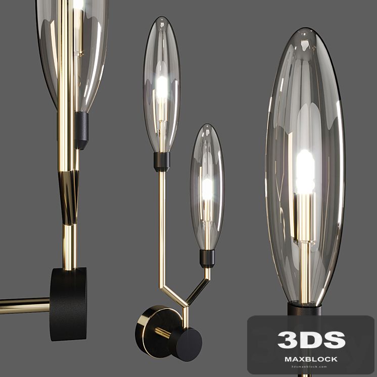 Maytoni: Wall Lamp - Ventura (MOD012-WL-02-G)
