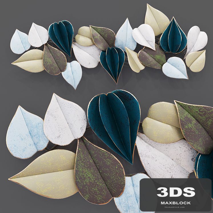 Decorative panel Leaves
