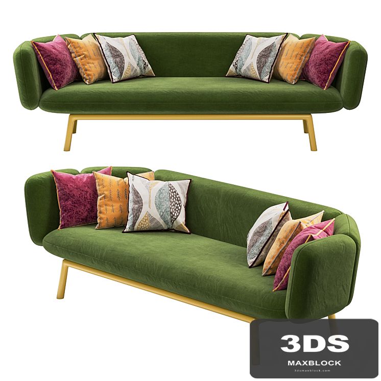 Hive Modern - 2.5 Sofa by Jules Wagemans