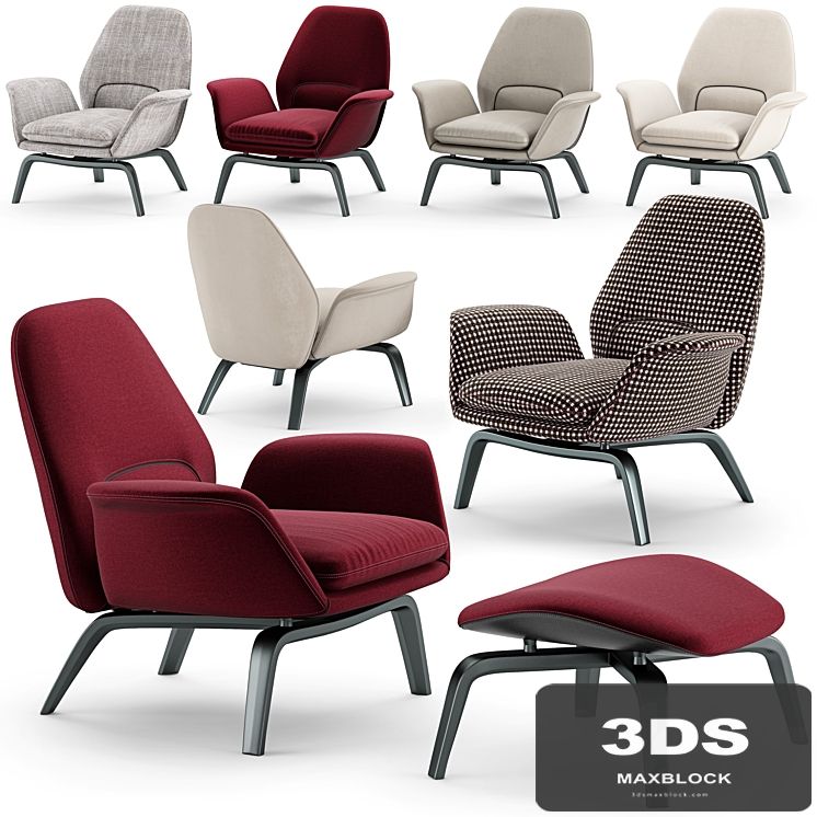 Minotti Gilliam Armchair