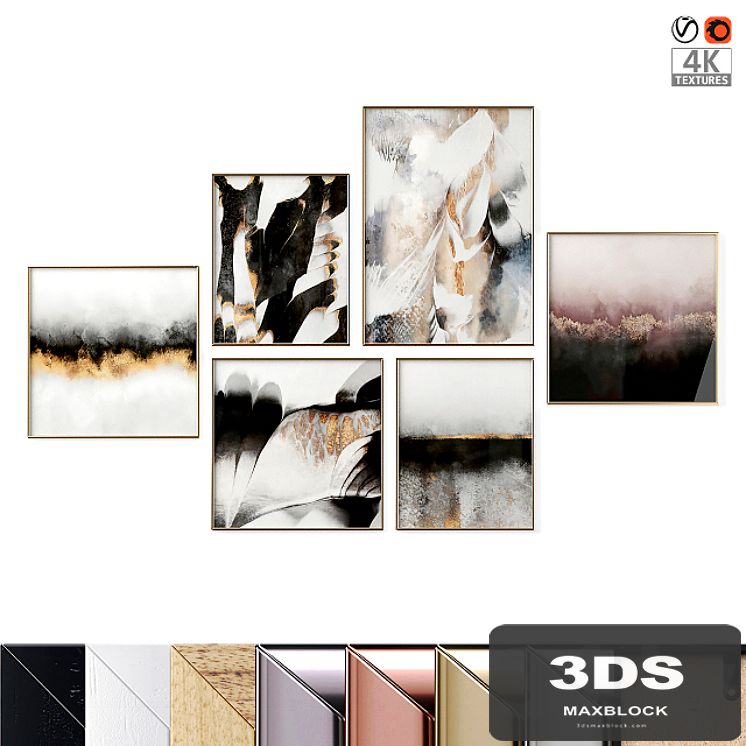 Abstract Posters Set 06