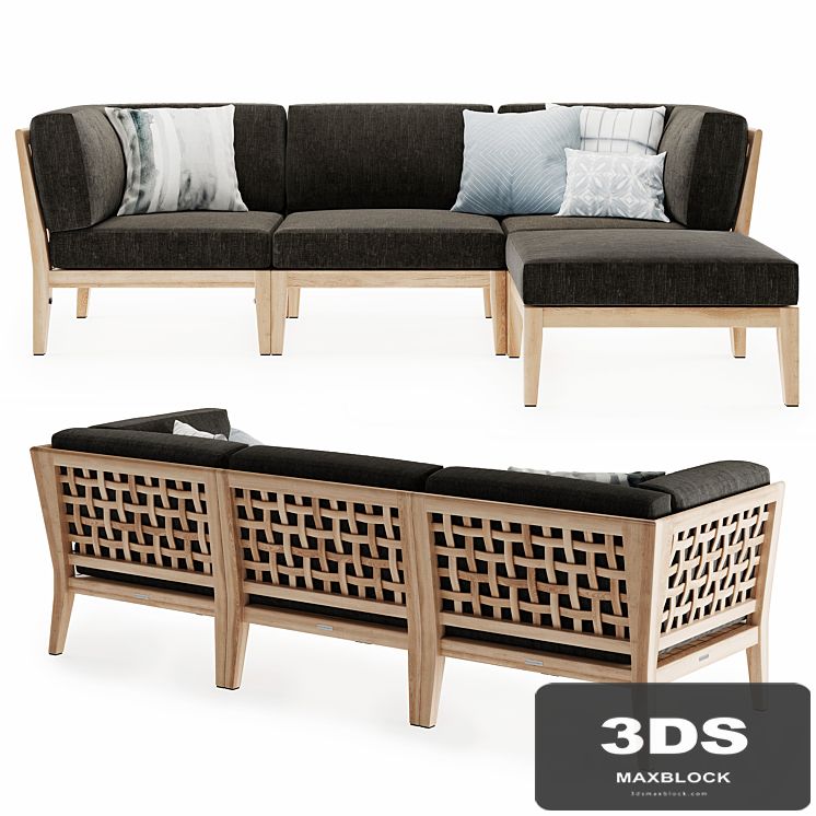 Milton Outdoor Modular Sofa