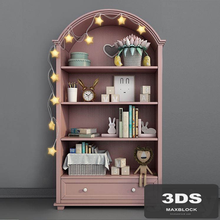 Children's furniture Adelina from Russian brand Shelf 03