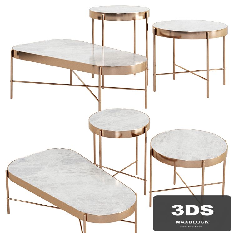 Sol Marble Coffee Table