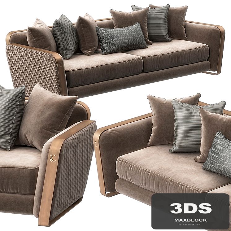 Voyage sofa by Cantori