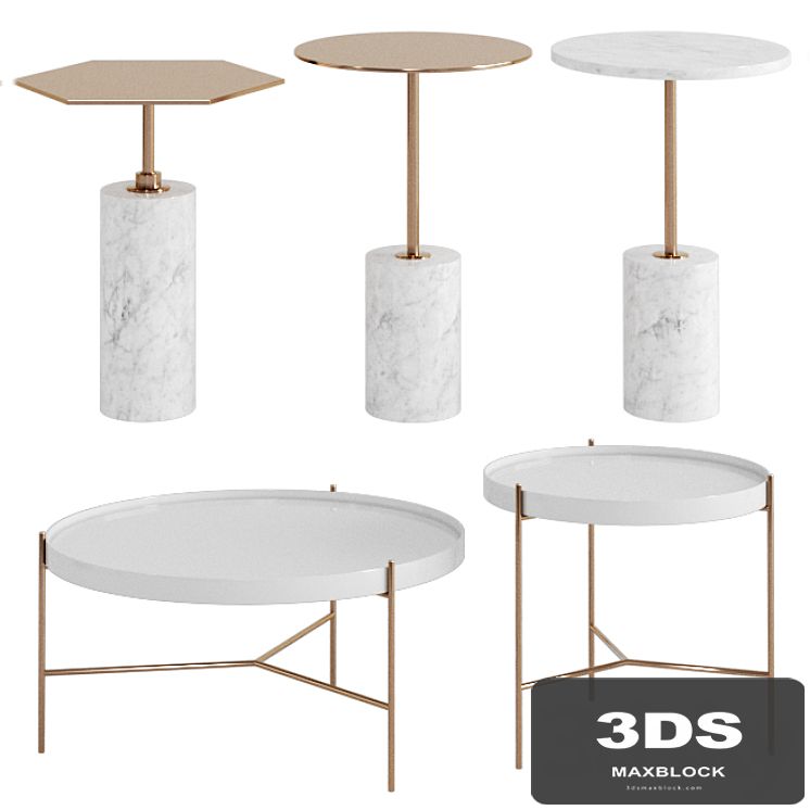 side & coffee tables set