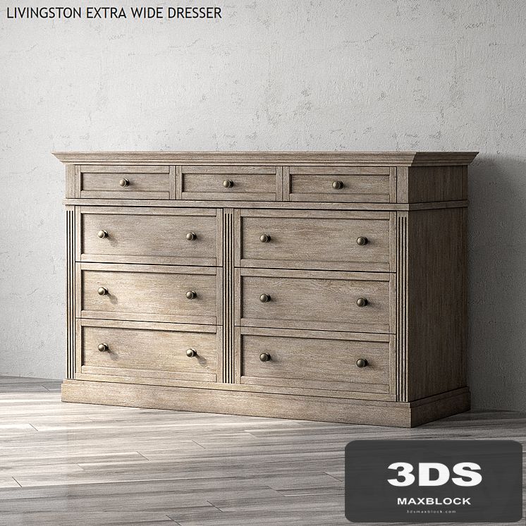 LIVINGSTON EXTRA WIDE DRESSER