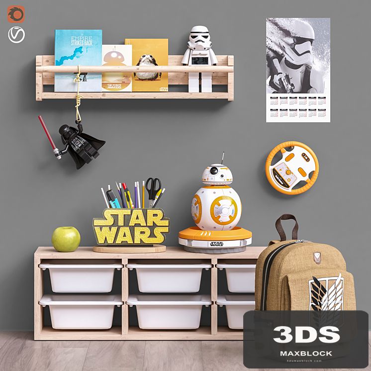 Toys and furniture set 50