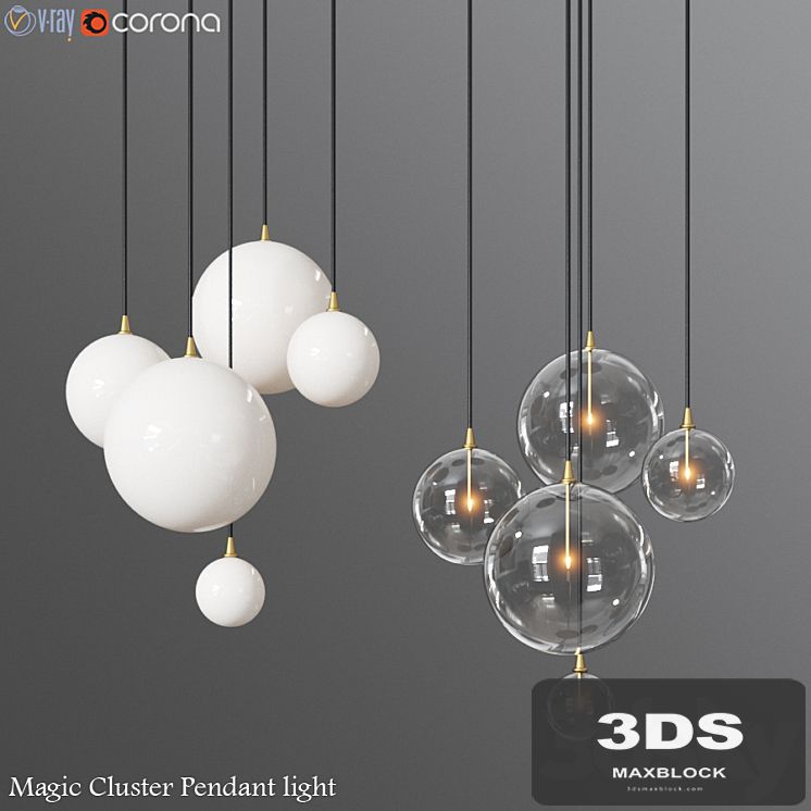 Magic Cluster Pendant light