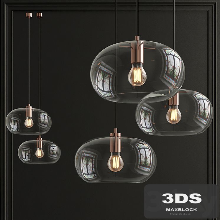 Frandsen Kobe Glass pendan