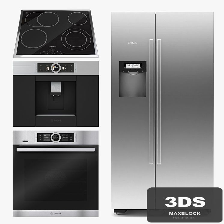 Bosch fridge cooktop oven cooktop coffee machine