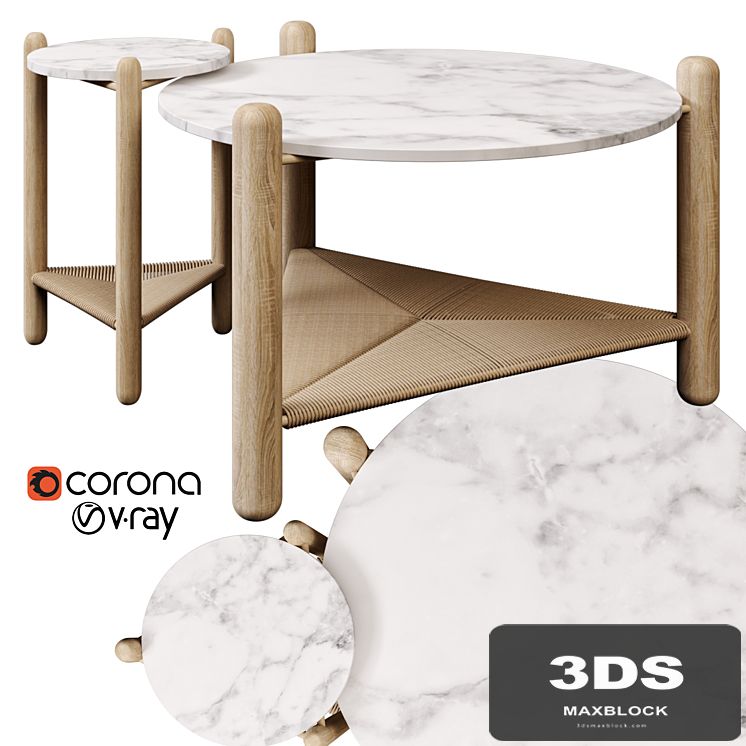 Captain's Table White