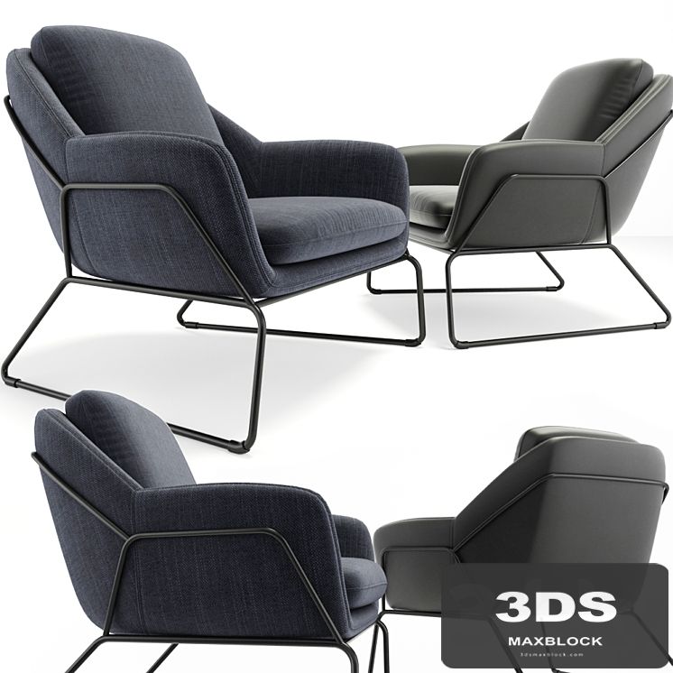 Loft Design. Armchair Model 2549, 3855