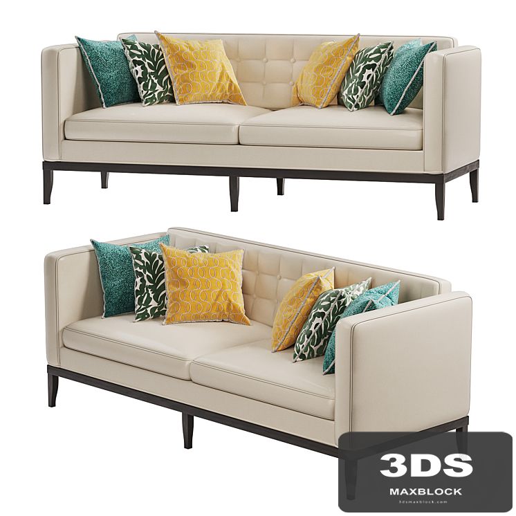 Chesterfield Sleeper Sofa Modern Gray Leather Old School S