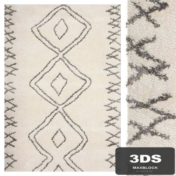 Carpet CarpetVista Berber Shaggy Massin CVD13398