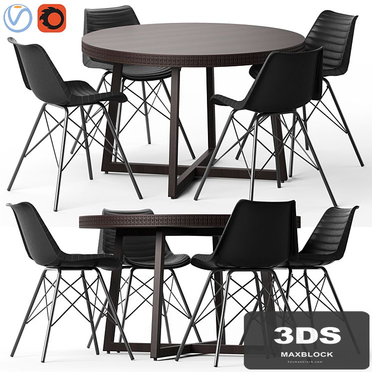 Cult Living Dexter Chair and Zephyr Table