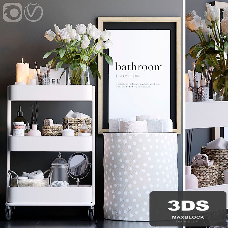 Shelving in the bathroom 10