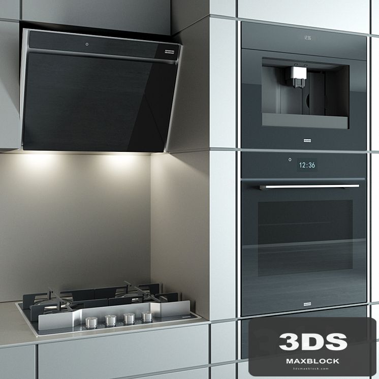 Kitchen appliances "Frames by Franke" black