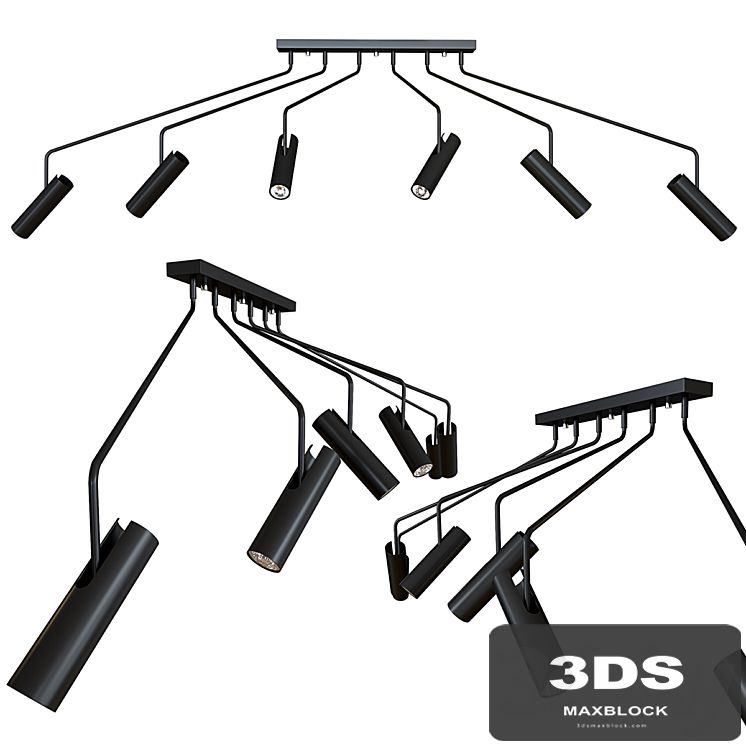 Lamp Nowodvorski 6498 EYE SUPER GRAPHITE VI zwis
