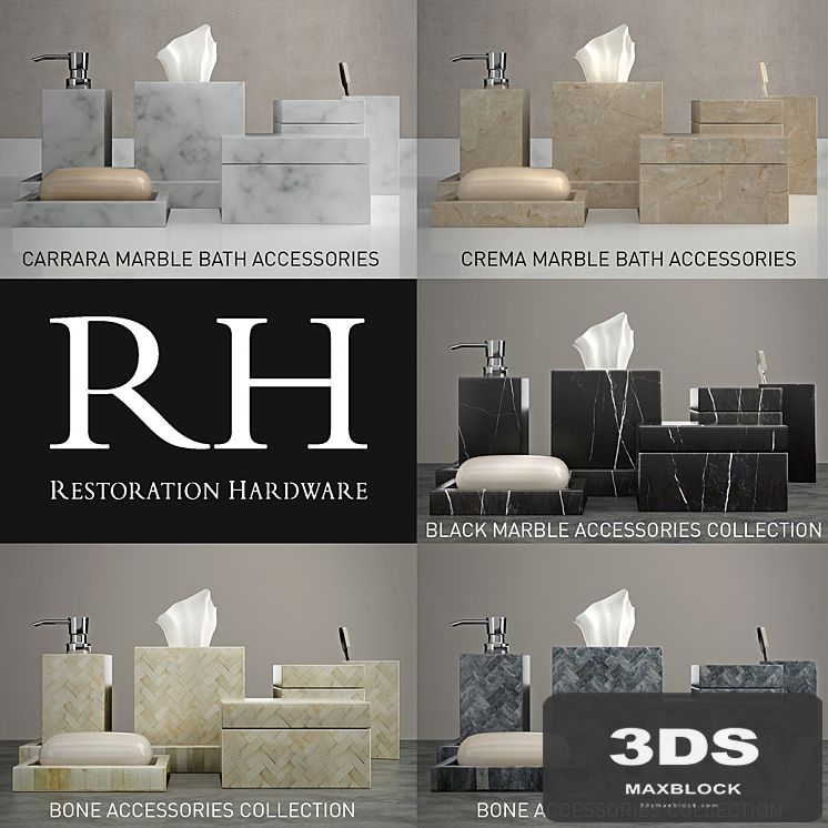 Sets for bathrooms Restoration Hardware
