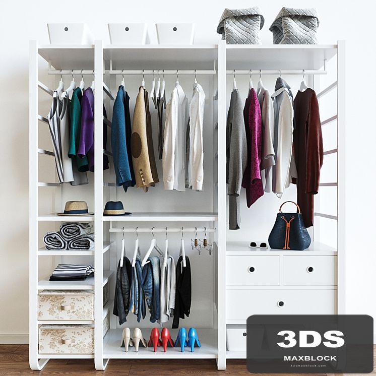Wardrobe ELVARLI IKEA