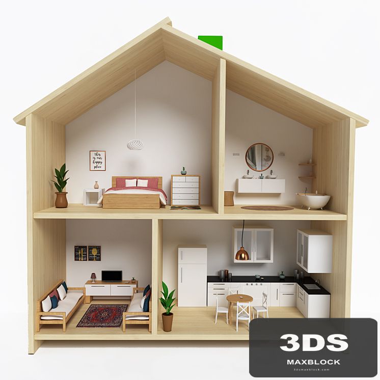 Ikea_Flisat_Dolldouse