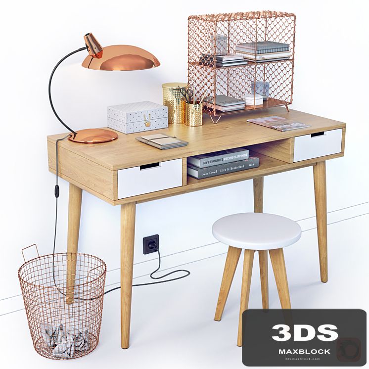 Desktop with decor La Redoute JIMI